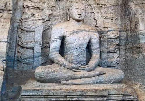 Gal Viahara Buddha Statue Polonnaruwa