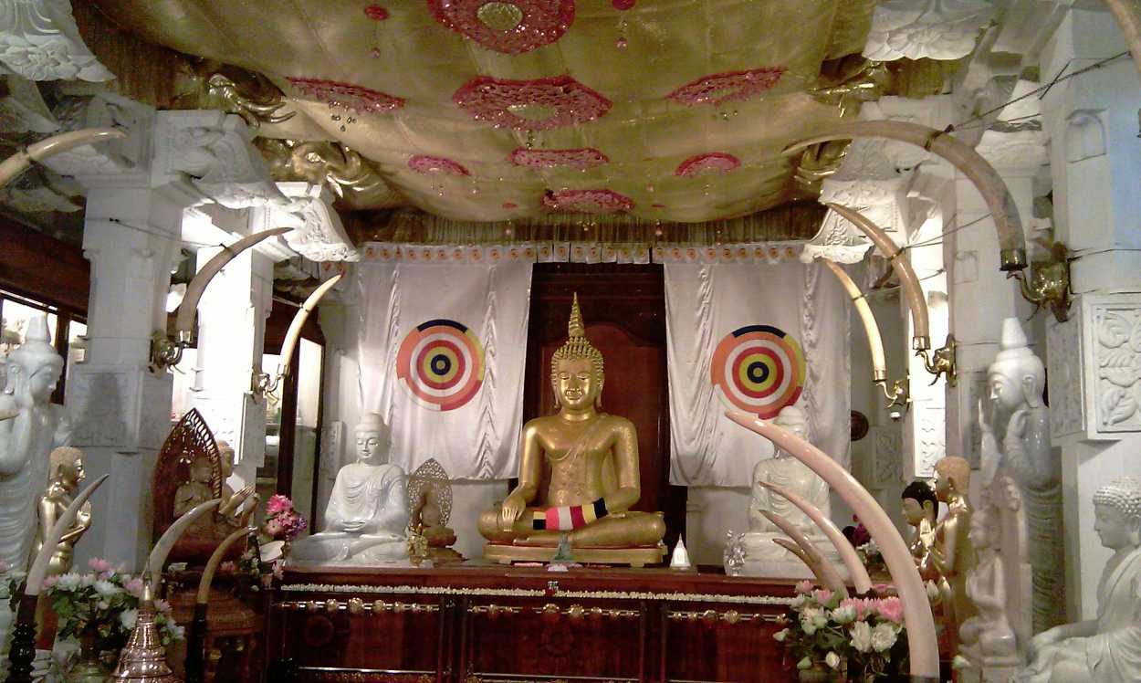 Inside Temple of the Tooth