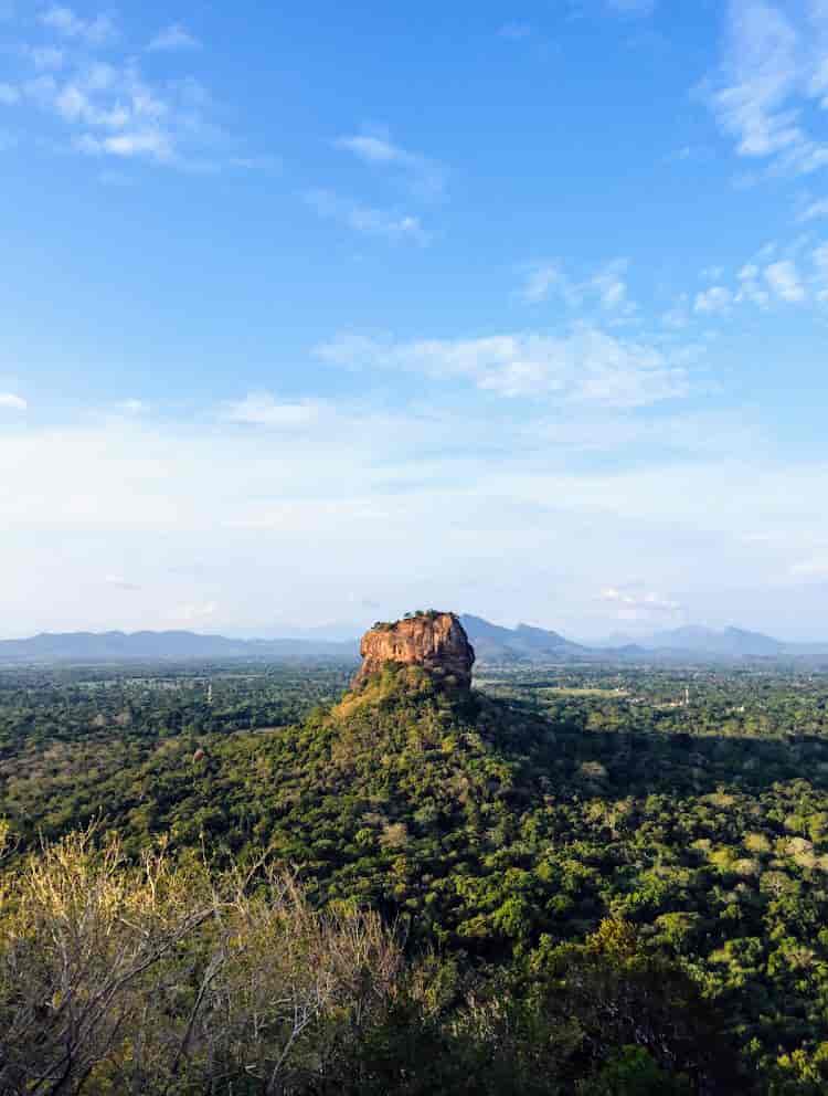 View from Pidurangala