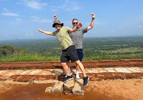 Top of the Sigiriya Rock