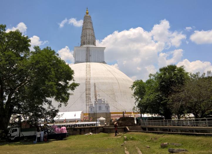 Anuradhapura Ancient City Stupa Palm Lanka Tours