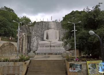 Samadhi Buddha Statue Palm Lanka Tours